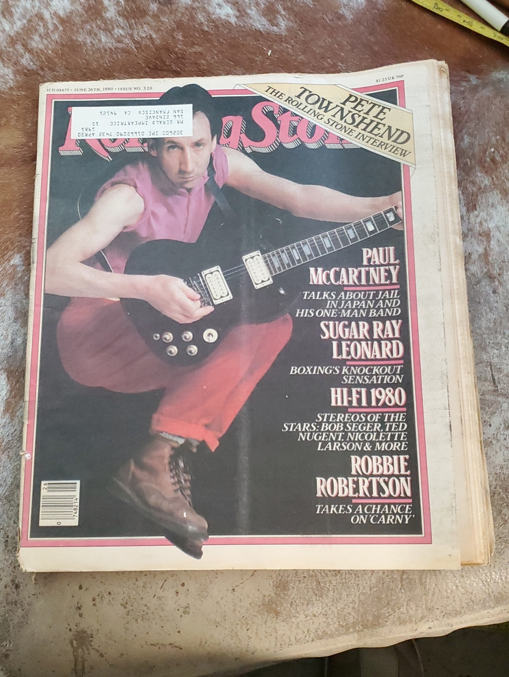 the Rolling Stones Mag Vintage